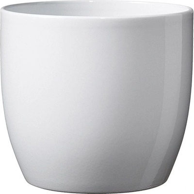Soendgen Keramik Basel Full Color Obal na kvetináč ⌀ 21 cm 20 cm biely 069/021/0050