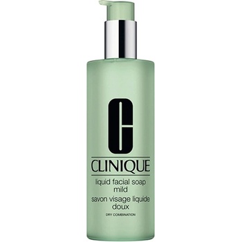 Clinique Liquid Facial Soap Mild течен сапун за суха и смесена кожа унисекс 200 мл