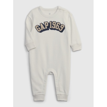 GAP Бебешки гащеризон с лого GAP GAP | Byal | Момчешки | 68-80