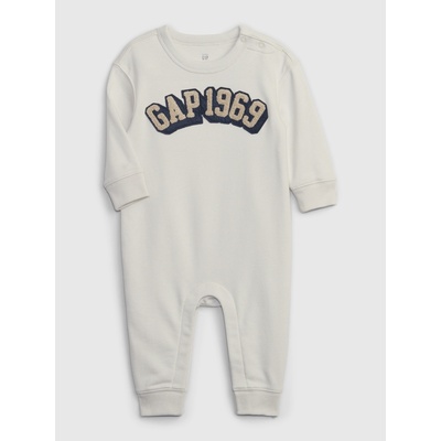GAP Бебешки гащеризон с лого GAP GAP | Byal | Момчешки | 68-80