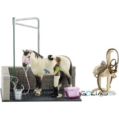 Schleich 42104 Umývací box pre kone s doplnkami