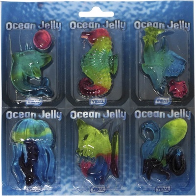 Vidal Ocean Jelly želé mořská zvířata 66 x 11 g 726 g