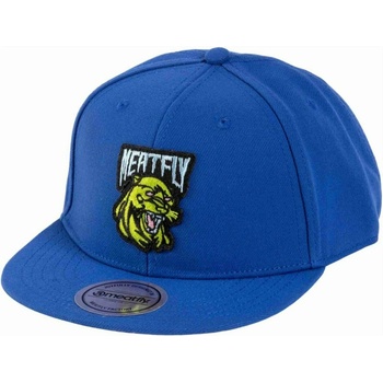 Meatfly шапка с права козирка Alfy Snapback Синя Пантера | Синя Meatfly | Sin | Момичешки | ONE SIZE