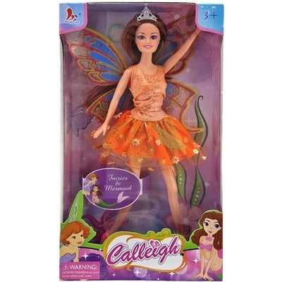 Wiky Bábika víla 30cm oranžová 446555
