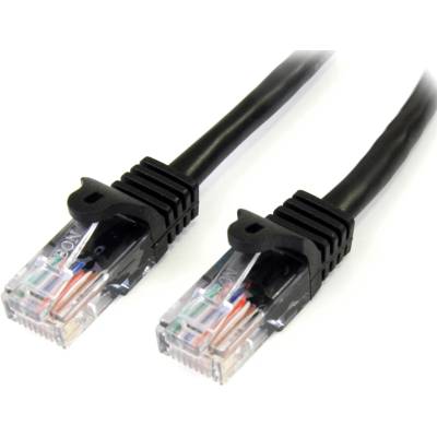 Startech 45PAT3MBK Cat5e / Cat 5 Snagless Patch 3m černý