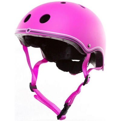 Детска предпазна каска, тъмнорозова Globber XS / S 51-54 см
