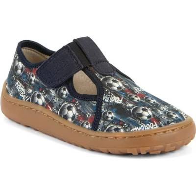 Froddo barefoot Canvas T-bar G1700439-9 Blue+