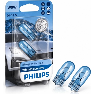 Philips WhiteVision 12V 5W W2,1x9,5d W5W