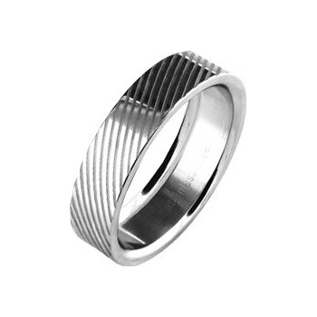 Šperky4U Pánský ocelový prsten OPR1384