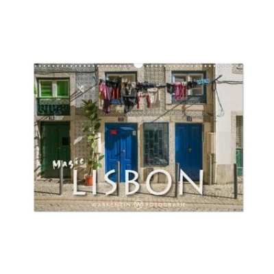 Magic Lisbon Wall DIN A3 landscape, CALVENDO 12 Month Wall 2026