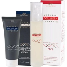 Inventia Krém po holení 75 ml + Živý kolagen FACE 50 ml dárková sada