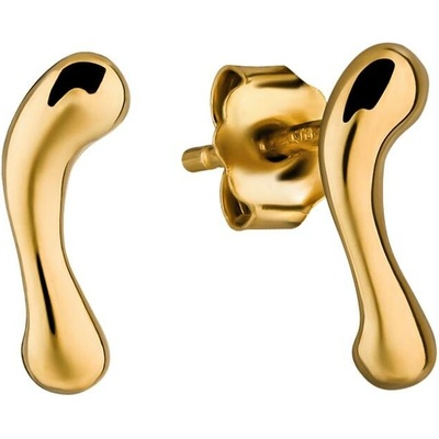 Olivie Stříbrné náušnice KAP GOLD MINI 9469