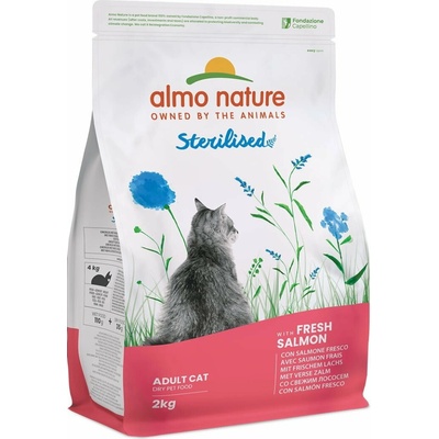 Almo Nature Adult Sterilised s lososem 2 kg