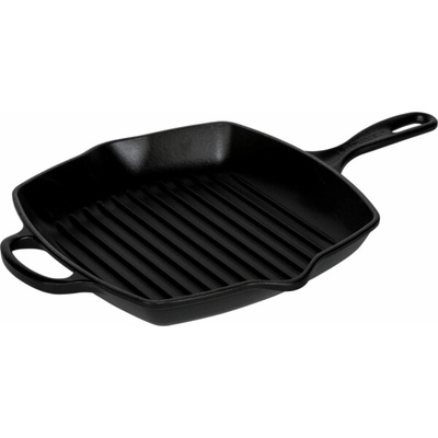 Le Creuset Grill Pan Cast Iron Square 26 cm satin black
