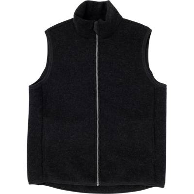Engel Мъжки вълнен елек Engel Men's Vest Merino vest - Schwarz Melange - размер 58/60 (EU) (032-1403-0112)