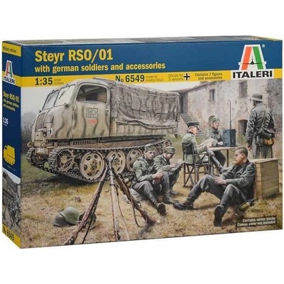 Italeri STEYR RSO/01 with GERMAN SOLDIERS 6549 1:35