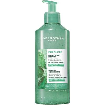 Yves Rocher Pure Menthe Почистващ гел за лице, 390 ml
