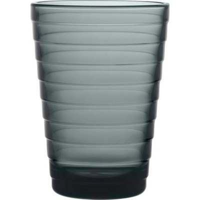 Iittala Sklenice Aino Aalto Dark Grey 2 x 330 ml