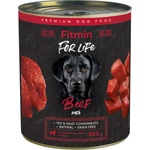 Dibaq Fitmin For Life Консервирано говеждо месо за кучета 800 g