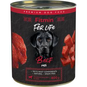 Dibaq Fitmin For Life Консервирано говеждо месо за кучета 800 g