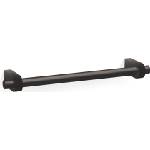 DECOR WALTHER Закачалка на релса за кърпи Century 40 см тъмен метал мат (0585066)