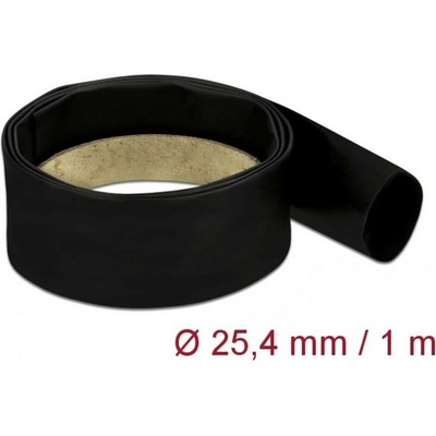 Delock 20663 zmršťovacia bužírka čierna 25.4 mm Pomer zmrštenia:4:1 1 ks
