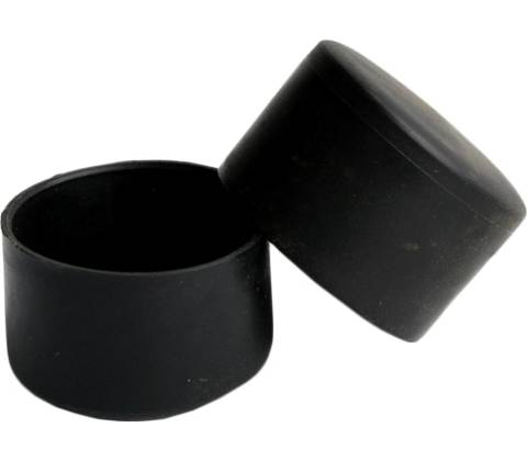 Čepička PVC 48 mm - černá