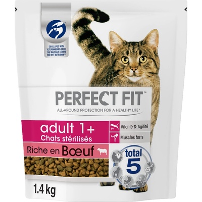Perfect Fit Sterile 1+ s hovädzím 1,4 kg