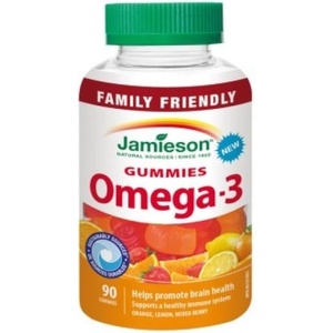 Jamieson Omega-3 Gummies желирани таблетки 90 таблетки (IP4235)