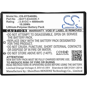 Cameron sino Батерия за баркод скенер Honeywell EDA50 50129589-001 LiPo 3.8V 4000mAh Cameron Sino (CS-HYD400BL) - megamag