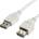 Roline Кабел Roline S3111-400, USB Type A(м) към USB Type A(ж), 0.8m, бежов