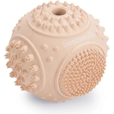 Gumená hračka Beeztees puppy dentálna lopta 5 cm ružová