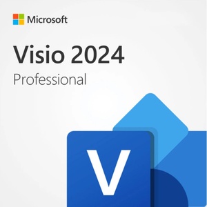 Microsoft Visio Pro, MICROSOFT, 2024 All Lng Retail Online ESD (EP2-07111)