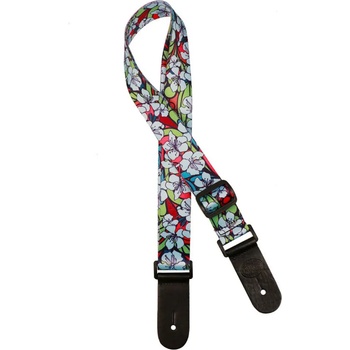 Image 1 of TMA Колан за укулеле цветя gstu-80-bu