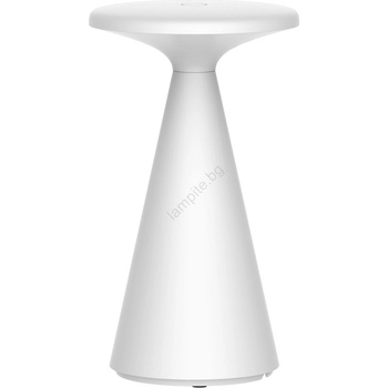 Polux LED настолна лампа PAROS, димируема, 1, 8W, 5V USB, 1800 mAh, IP44, бяла (SA2218)