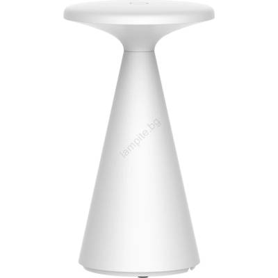 Polux LED настолна лампа PAROS, димируема, 1, 8W, 5V USB, 1800 mAh, IP44, бяла (SA2218)