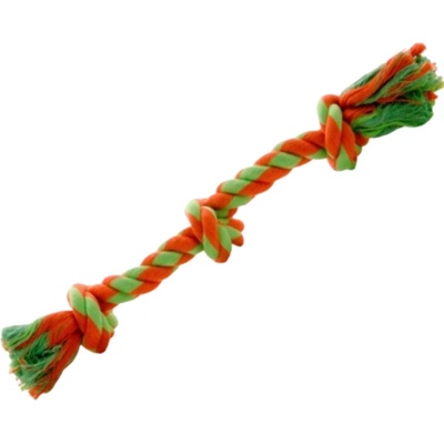 JKDog přetahovadlo bavlněný trojuzel 35 cm