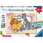 Ravensburger Пъзел Ravensburger от 2 x 24 части - Кученцата на Дисни (5087) - ozone