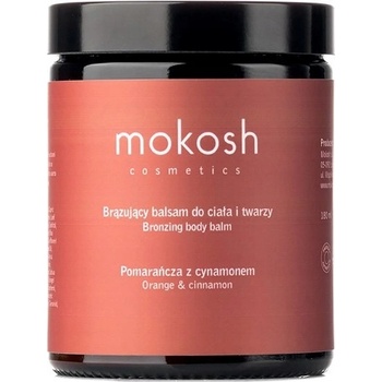 Mokosh Orange & Cinnamon samoopalovací balzám na tělo a obličej 180 ml