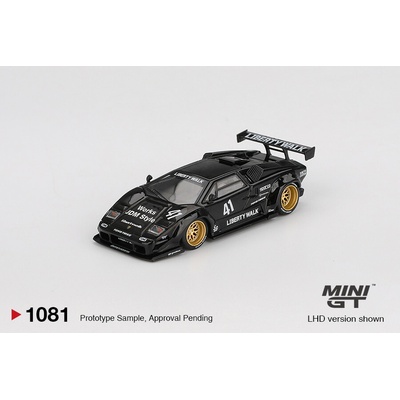 MINI GT Lamborghini Countach LB-WORKS Black 1:64
