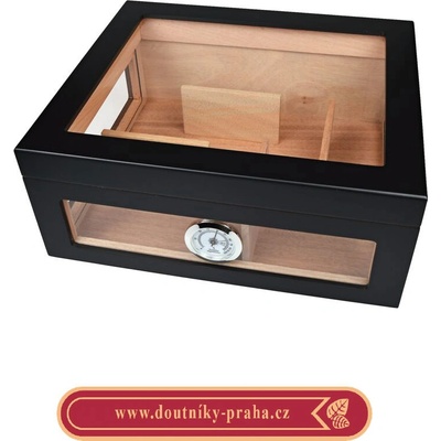 Angelo Humidor Blackglass