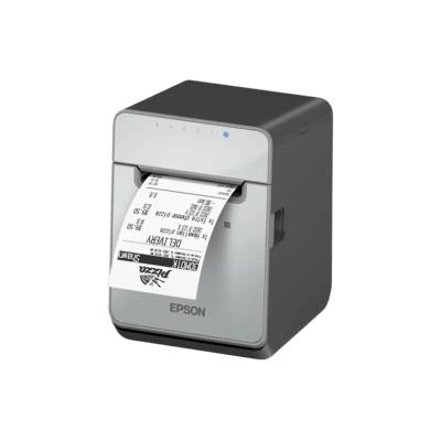 TM-L100, 8 dots/mm (203 dpi), cutter, linerless, USB, RS232, Ethernet, black (C31CJ52103A0)
