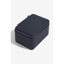 Stackers pánská cestovní šperkovnice na hodinky Black Pebble Large Zipped Watch Box černá