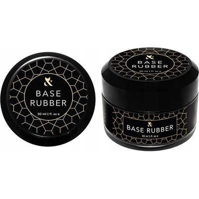 Podkladová báze na nehty F.O.X Base Rubber (sklenice) 30 ml