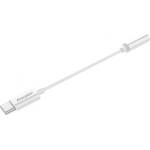 Energizer Адаптер Energizer - C112CAWH, 3.5mm/USB-C, бял (C112CAWH)