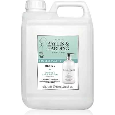 Baylis & Harding Jasmine & Apple Blossom течен сапун за ръце пълнител 2000ml