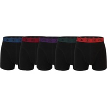 Giorgio Men's Essential 5-Pack Trunks Black / Multi