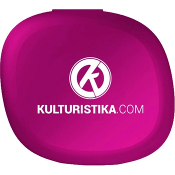 Pillbox kulturistika.com 5 sekcí růžový