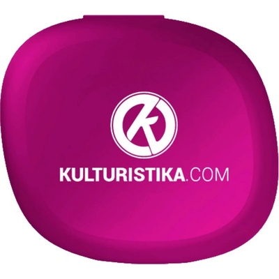 Pillbox kulturistika.com 5 sekcí růžový