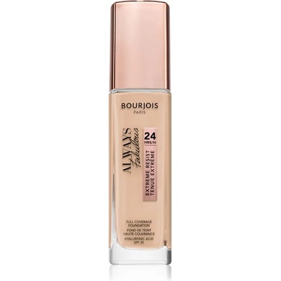 Bourjois Always Fabulous дълготраен фон дьо тен SPF 20 цвят 110 Vanille Clair 30ml